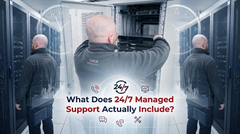 What Does 24/7 Managed Hosting Support Actually Include?